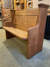 Load image into Gallery viewer, Oak pews. Stunning reclaimed pews in three sizes.