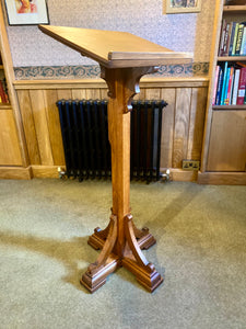 Church lectern. Book - music - bible  stand..