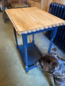 Solid oak occasional/side table.