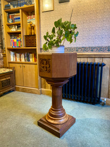 Church Font. Plant Stand.