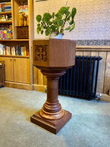 Church Font. Plant Stand.