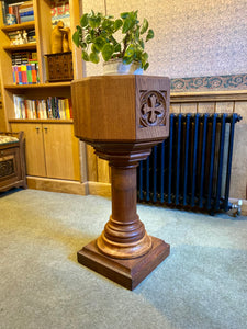 Church Font. Plant Stand.