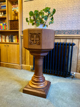 Load image into Gallery viewer, Church Font. Plant Stand.