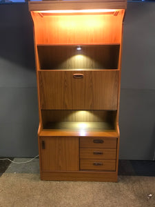 Schreiber Wall Unit/ Drinks Cabinet 1970s