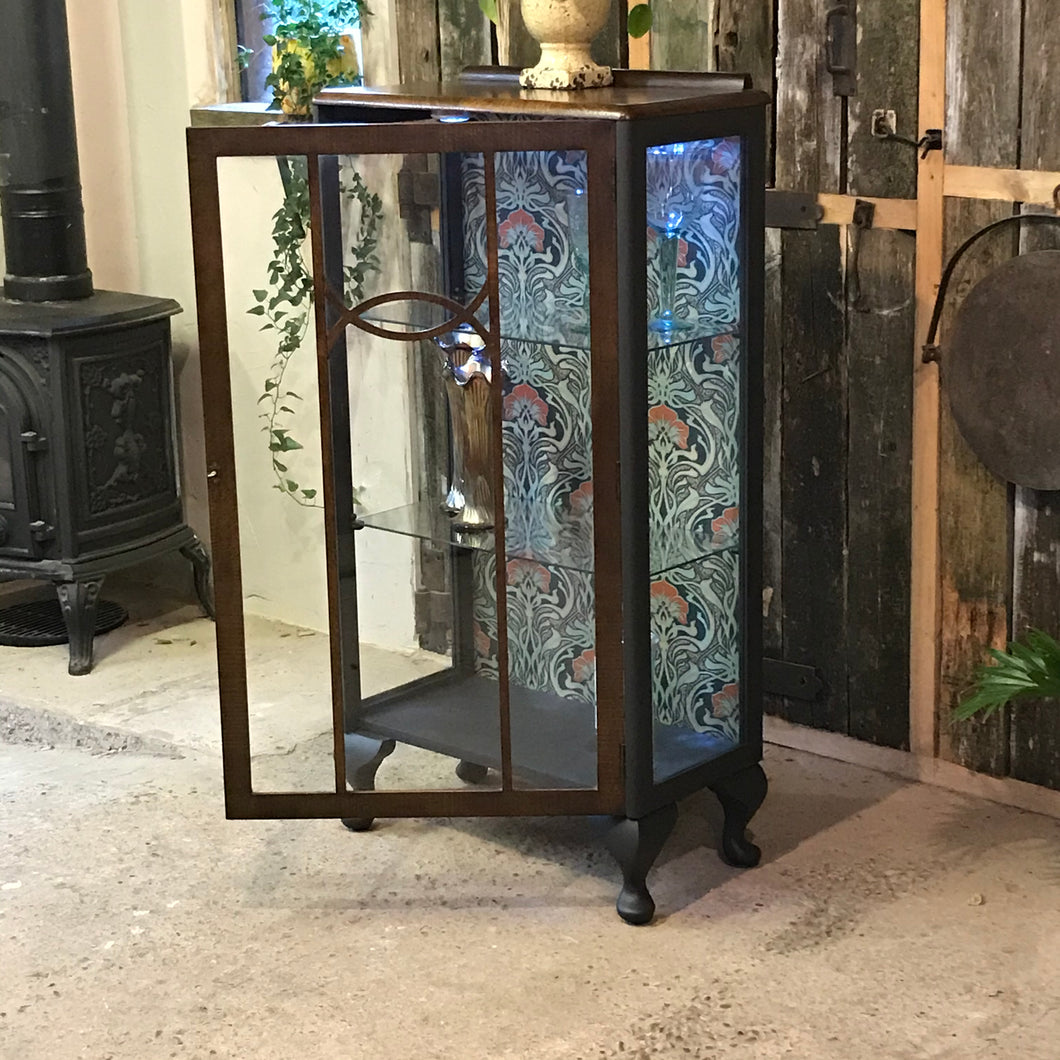 Turnidge of London. Mid Century drinks cabinet in Fusion Ash.