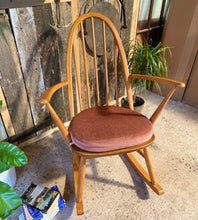 Load image into Gallery viewer, Ercol Quaker Rocking Chair 1960s Model 428