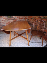 Load image into Gallery viewer, Classic Ercol drop-leaf table. Model 377. Space Saving