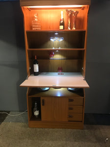 Schreiber Wall Unit/ Drinks Cabinet 1970s