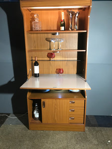 Schreiber Wall Unit/ Drinks Cabinet 1970s