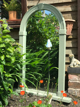 Load image into Gallery viewer, Two vintage plaster mirrors perfect for the garden or interior